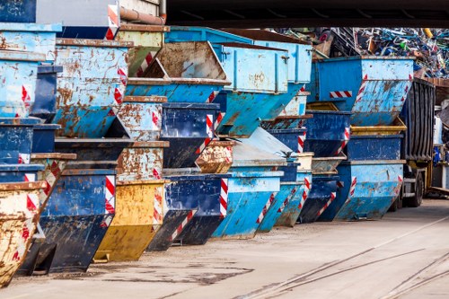 Residential waste collection in Archway