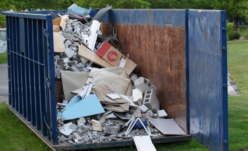 Business waste collection in Archway office building