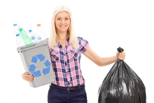 Furniture removal during office clearance in Archway