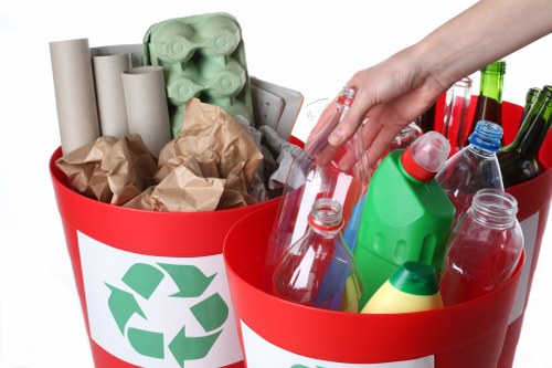 Eco-friendly disposal methods during loft clearance