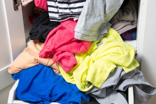 Satisfied homeowners after loft clearance in Archway